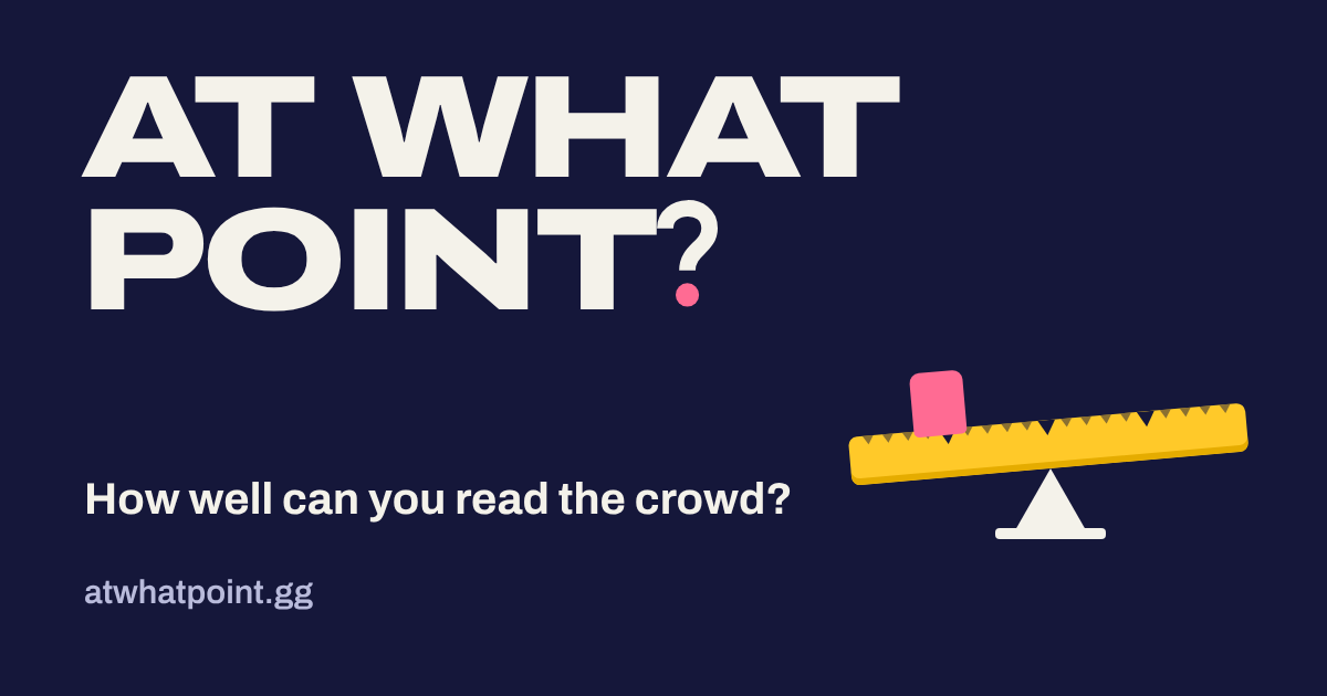 At What Point? preview artwork