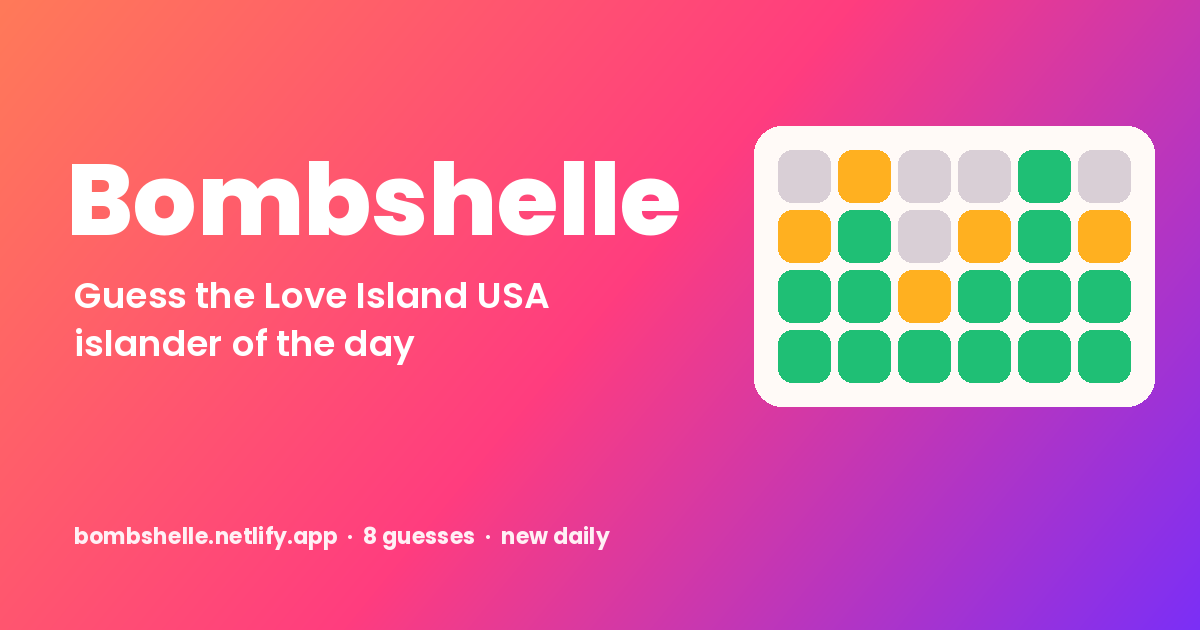 Bombshelle preview artwork