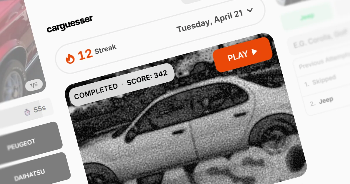 CarGuesser preview artwork