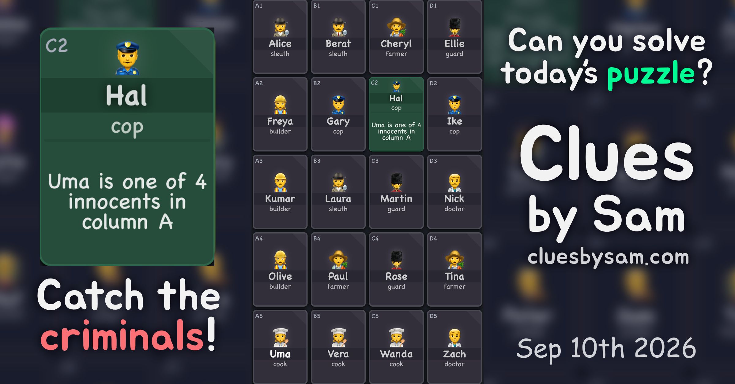 Clues by Sam screenshot