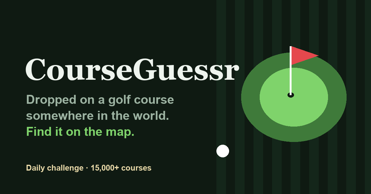 CourseGuessr preview artwork