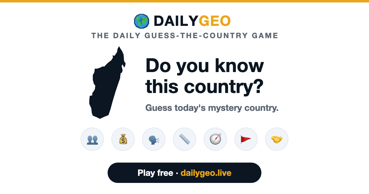 Visuel de présentation de DailyCountry