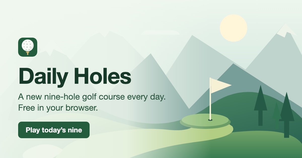 Daily Holes preview artwork