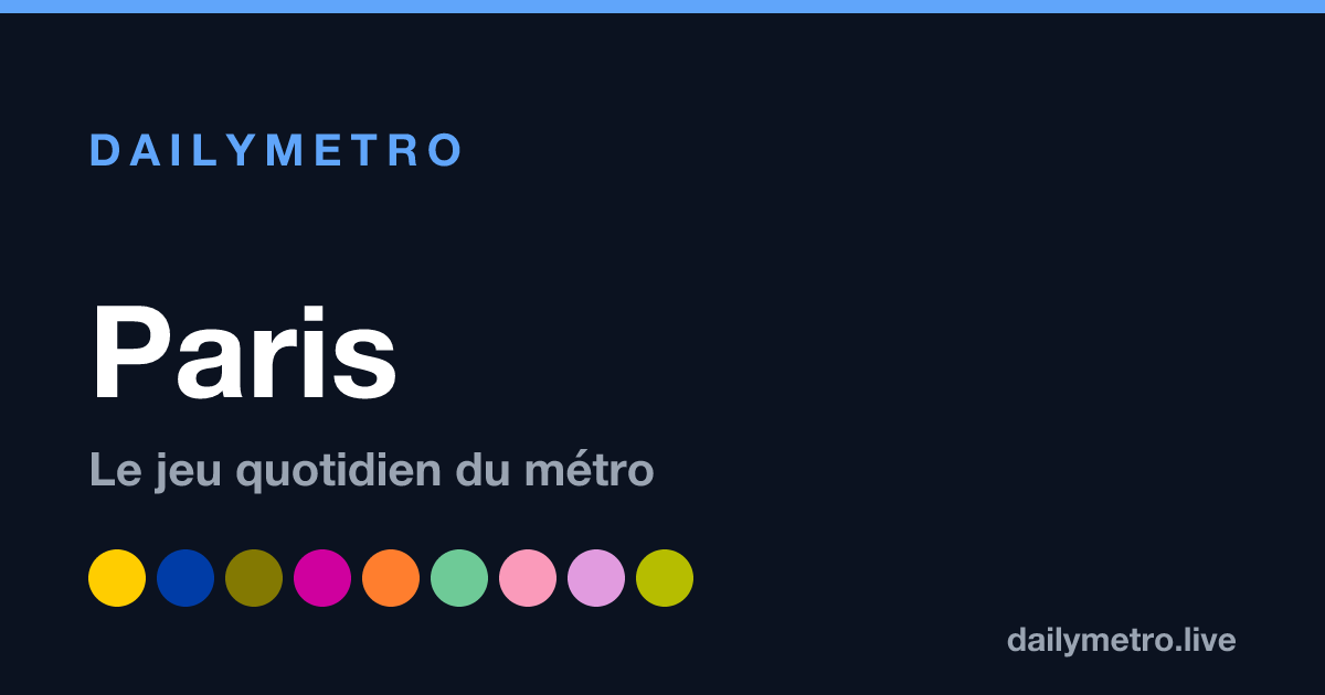 Visuel de présentation de DailyMetro
