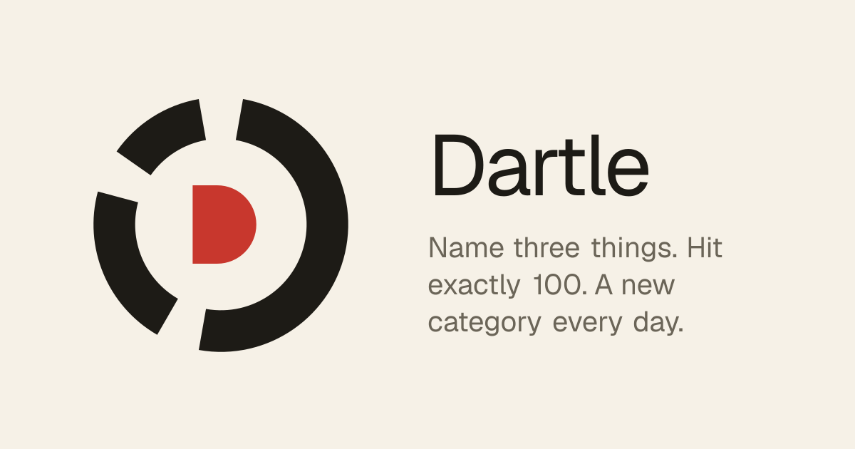 Dartle preview artwork