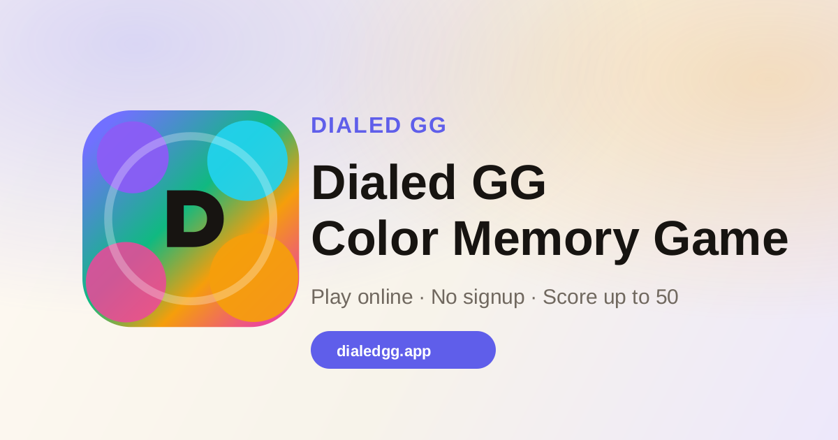 Dialed GG preview artwork
