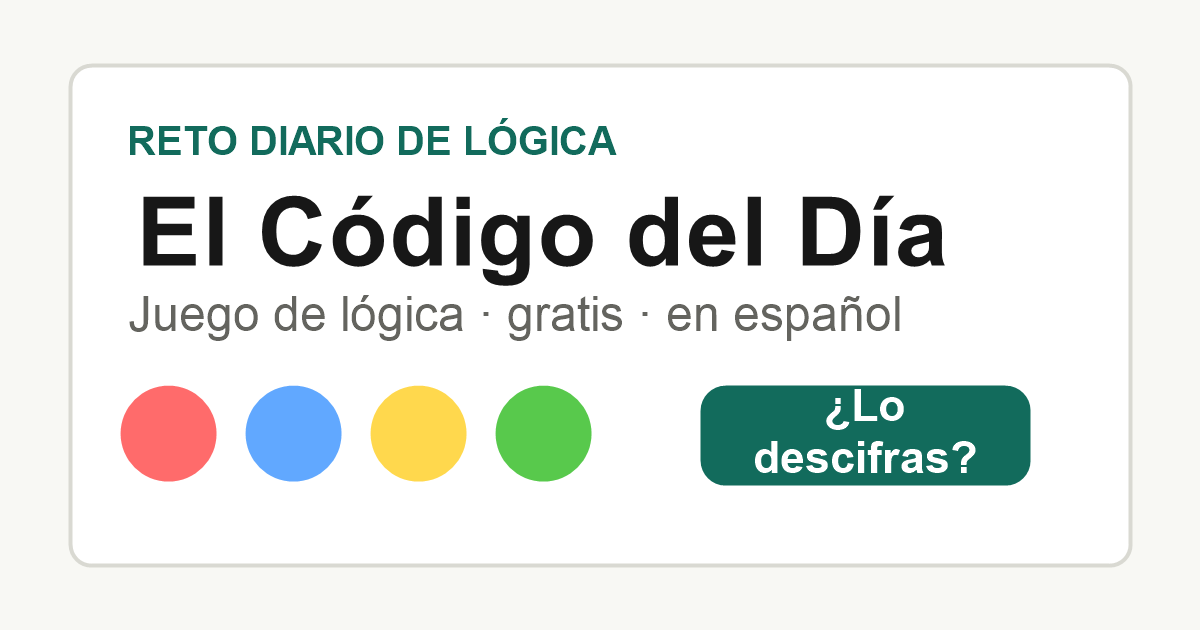 El Código del Día preview artwork