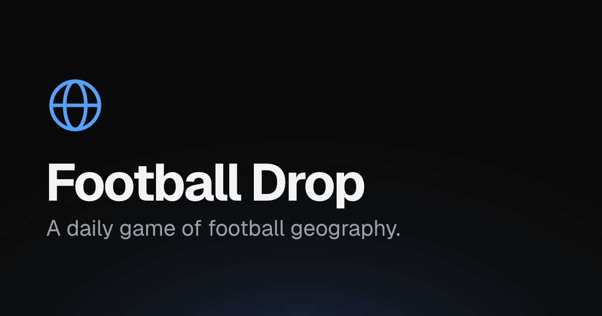 Football Drop preview artwork