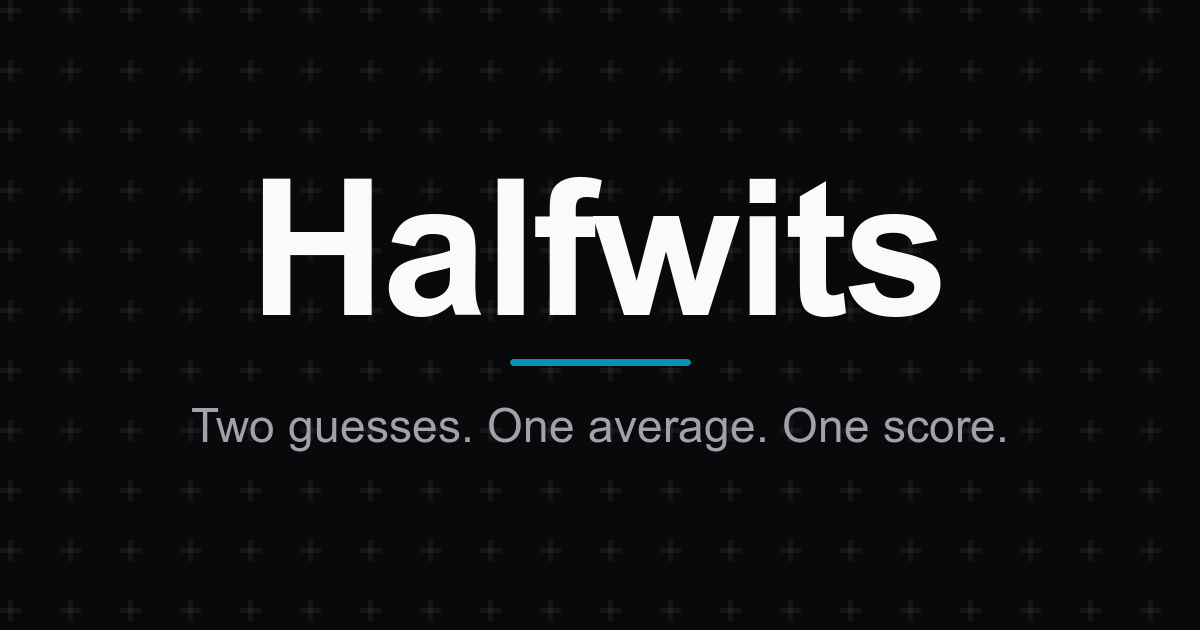 Halfwits preview artwork