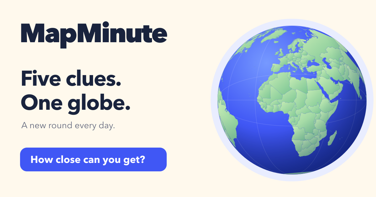MapMinute preview artwork
