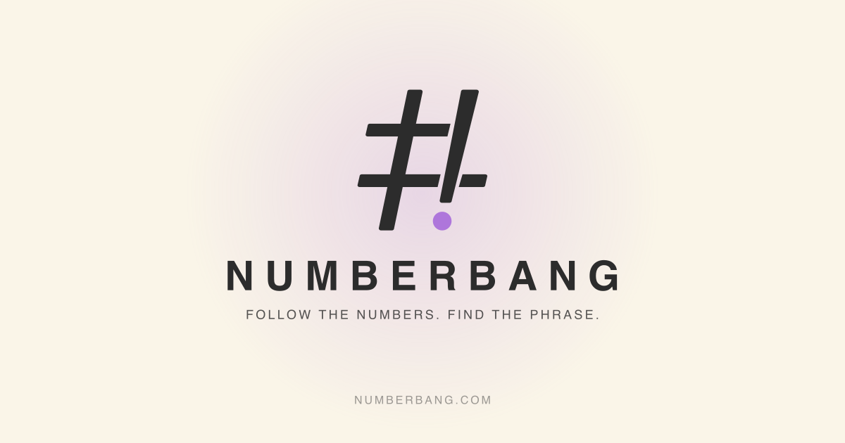 NumberBang preview artwork
