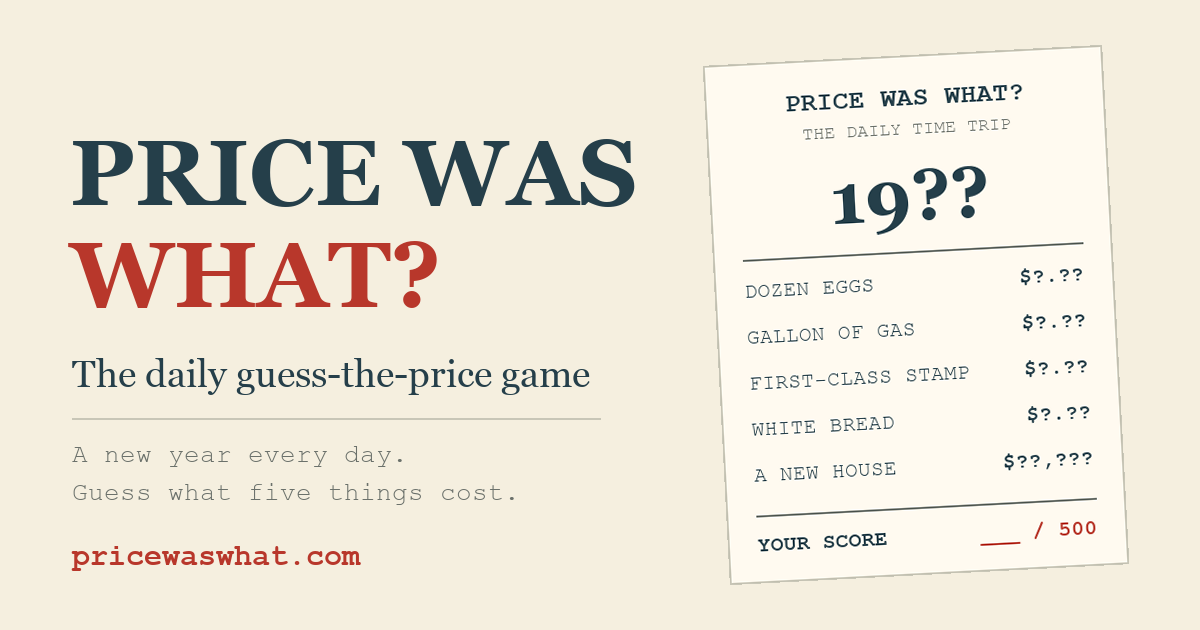 Price Was What? preview artwork