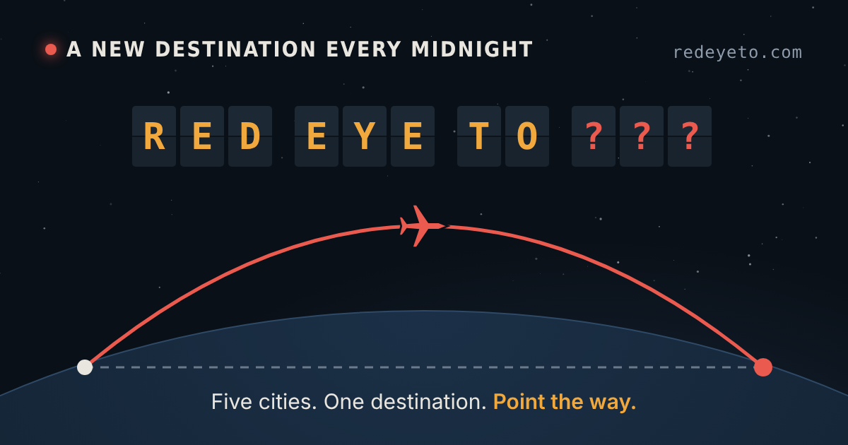 Red Eye To preview artwork