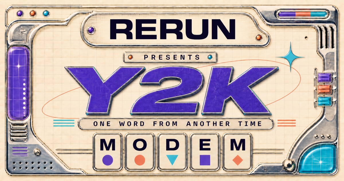 RERUN preview artwork
