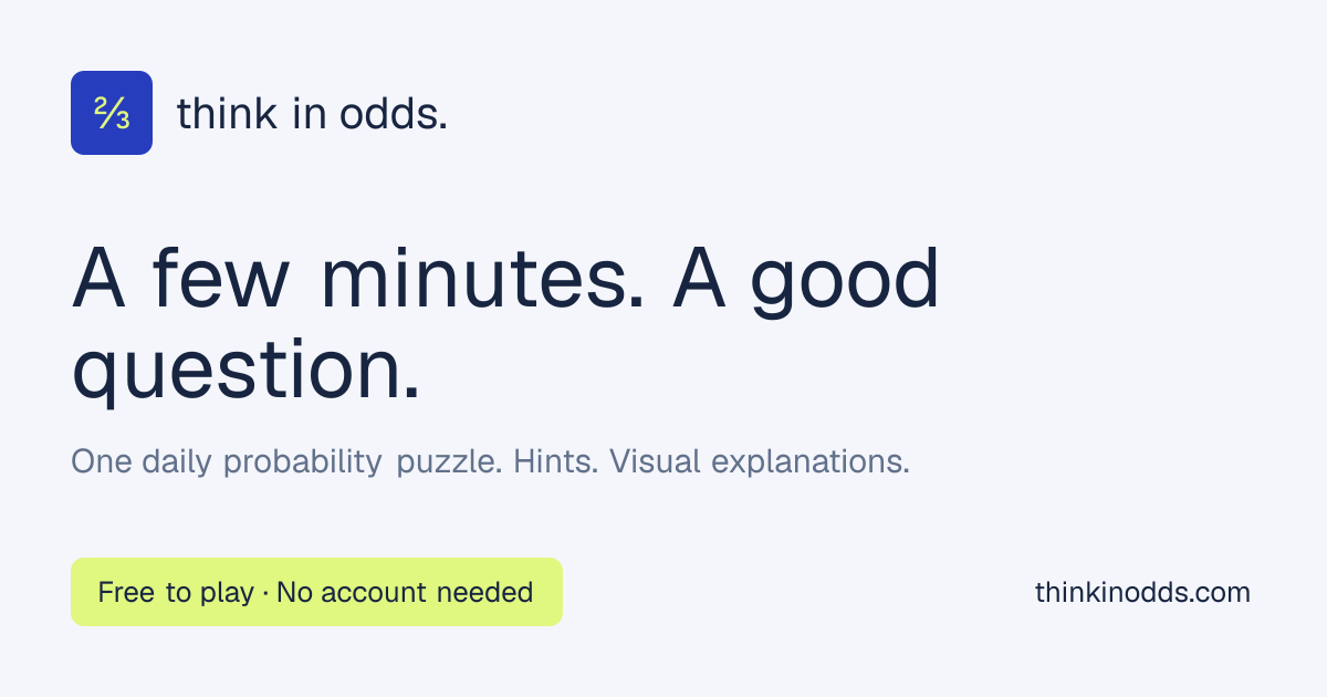 Think in Odds preview artwork