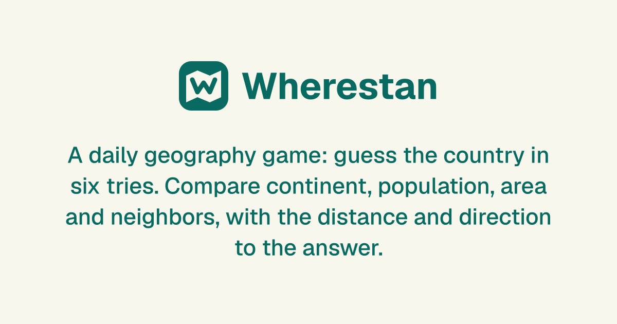 Wherestan preview artwork