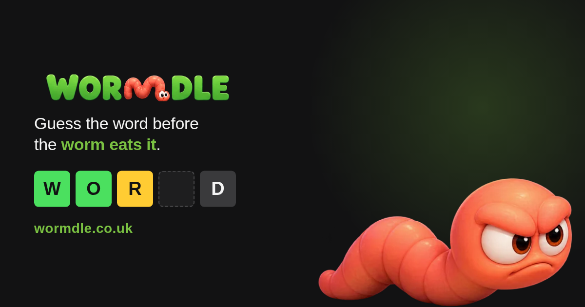 Wormdle preview artwork